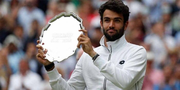 Tennis: Berrettini, the first Italian to play the final of Wimbledon